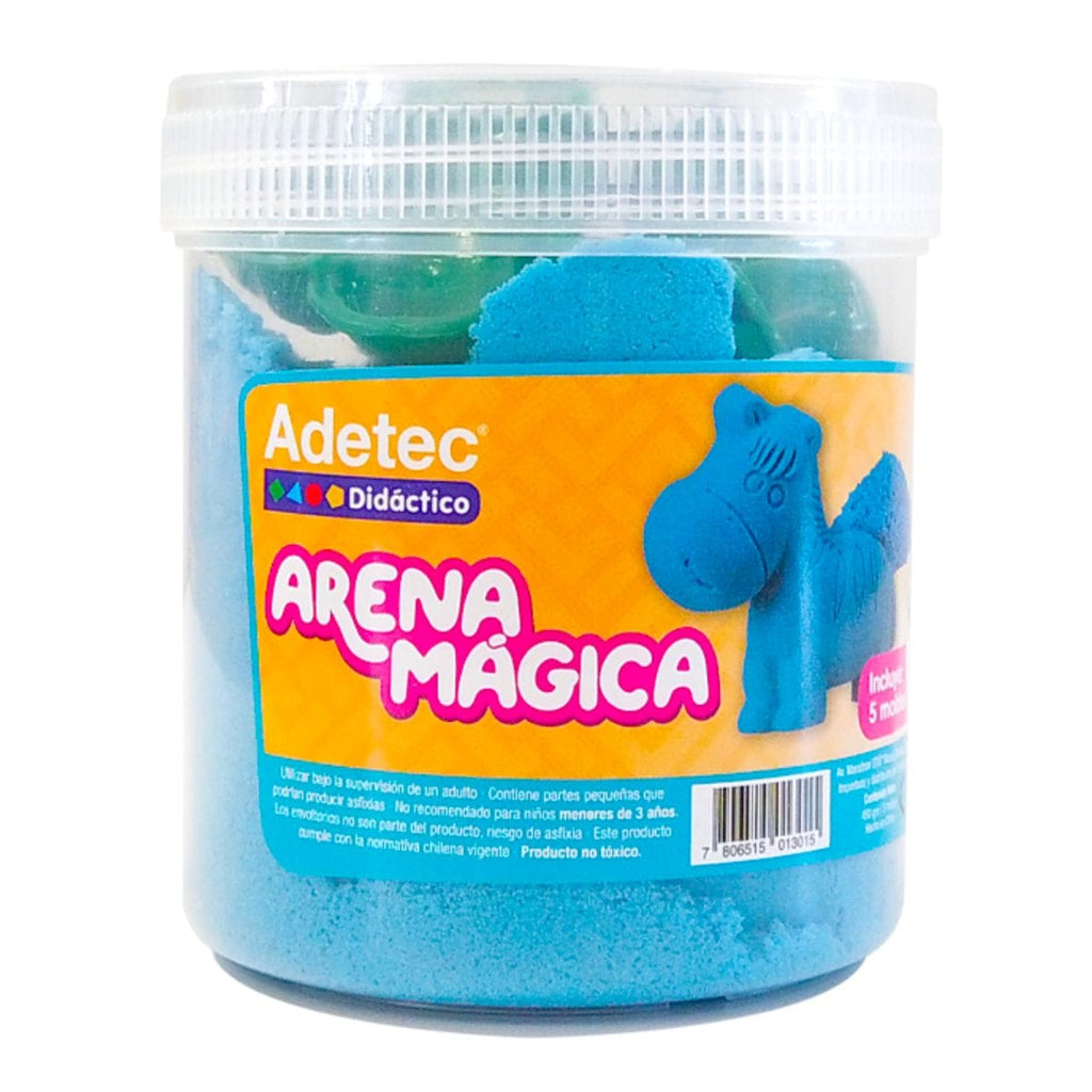 Juguetes Arena Mágica Color Azul Adetec