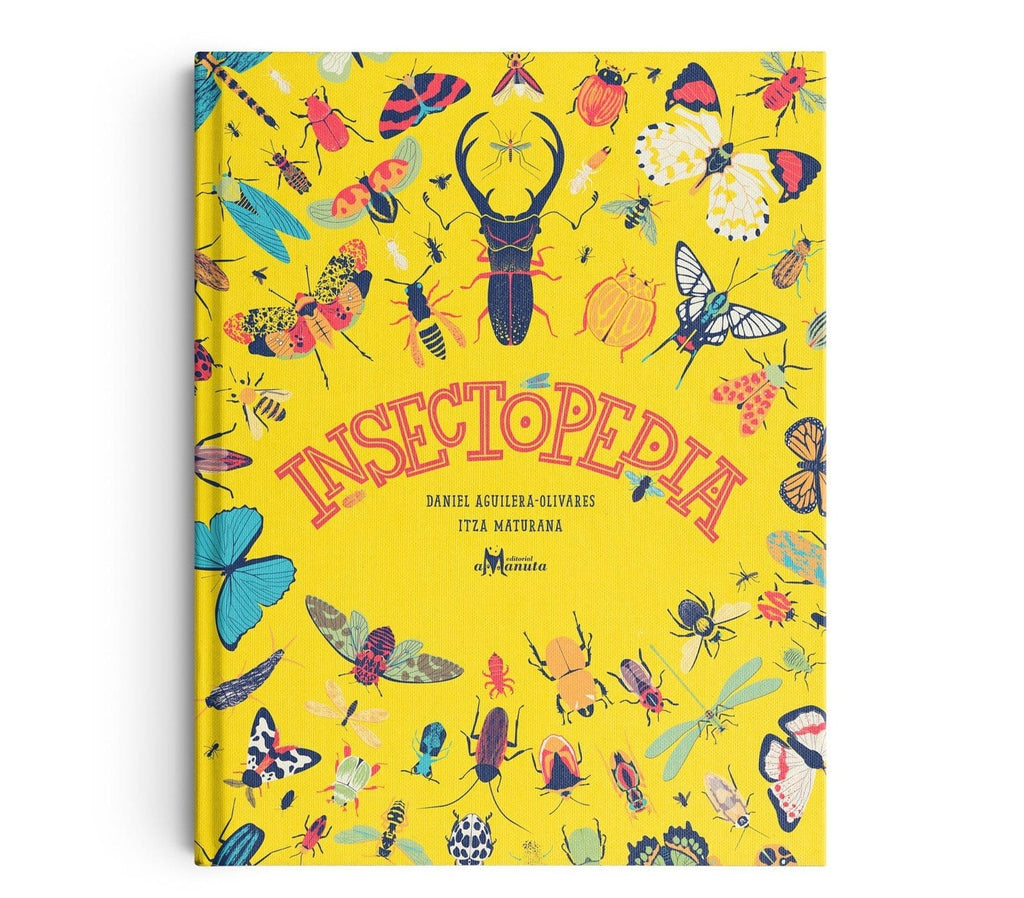 Libros para niños Insectopedia Amanuta 9789563640540