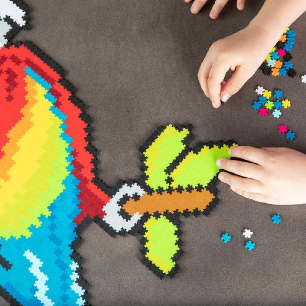 Juguetes Jixelz Puzzle Rompe Cabezas De Pixeles, 1500 Pcs  Set, En El Aire Fat Brain Toys 811802024084