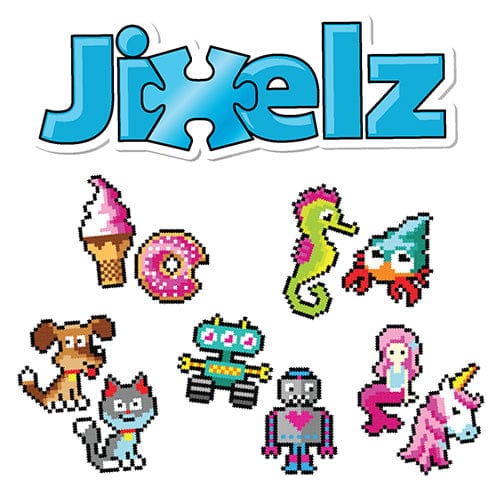 Juguetes Jixelz Puzzle RompeCabezas De Pixeles, 700 Pcs  Set, Fantasía Fat Brain Toys 811802024053