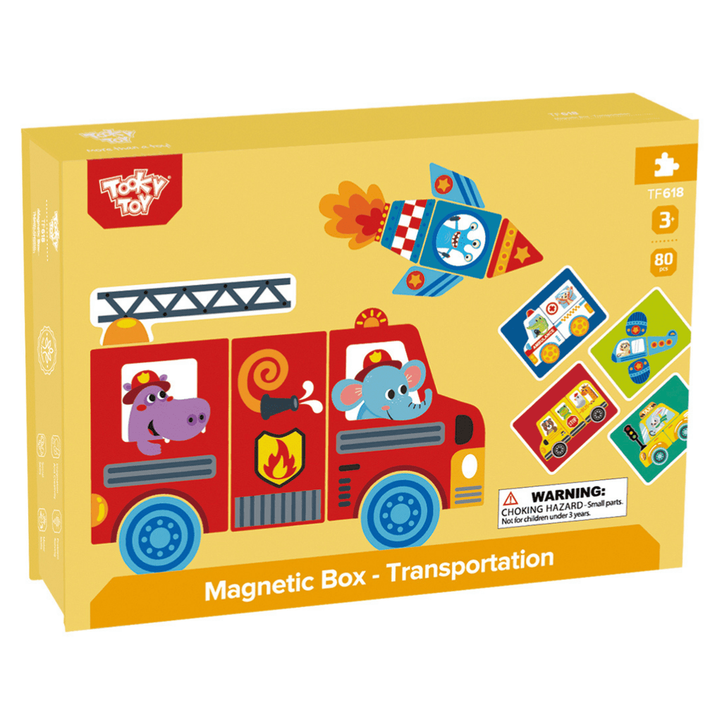 Juguete Magnetic Box-Transportes TOOKY TOY 6972633370741