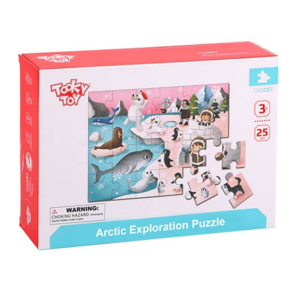 Juguetes Rompecabezas de Madera de la Exploración al Artico TOOKY TOY 6970090043598